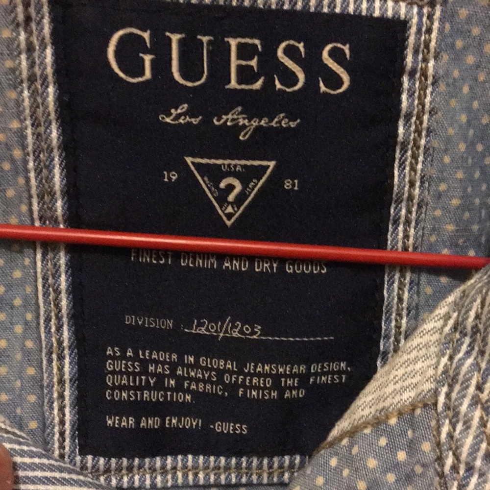 Guess Machine Faded pattern dress shirt - Picture 2 of 2